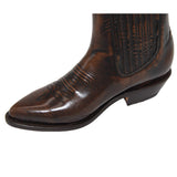 Men’s J Toe Short Ankle Leather Boot
