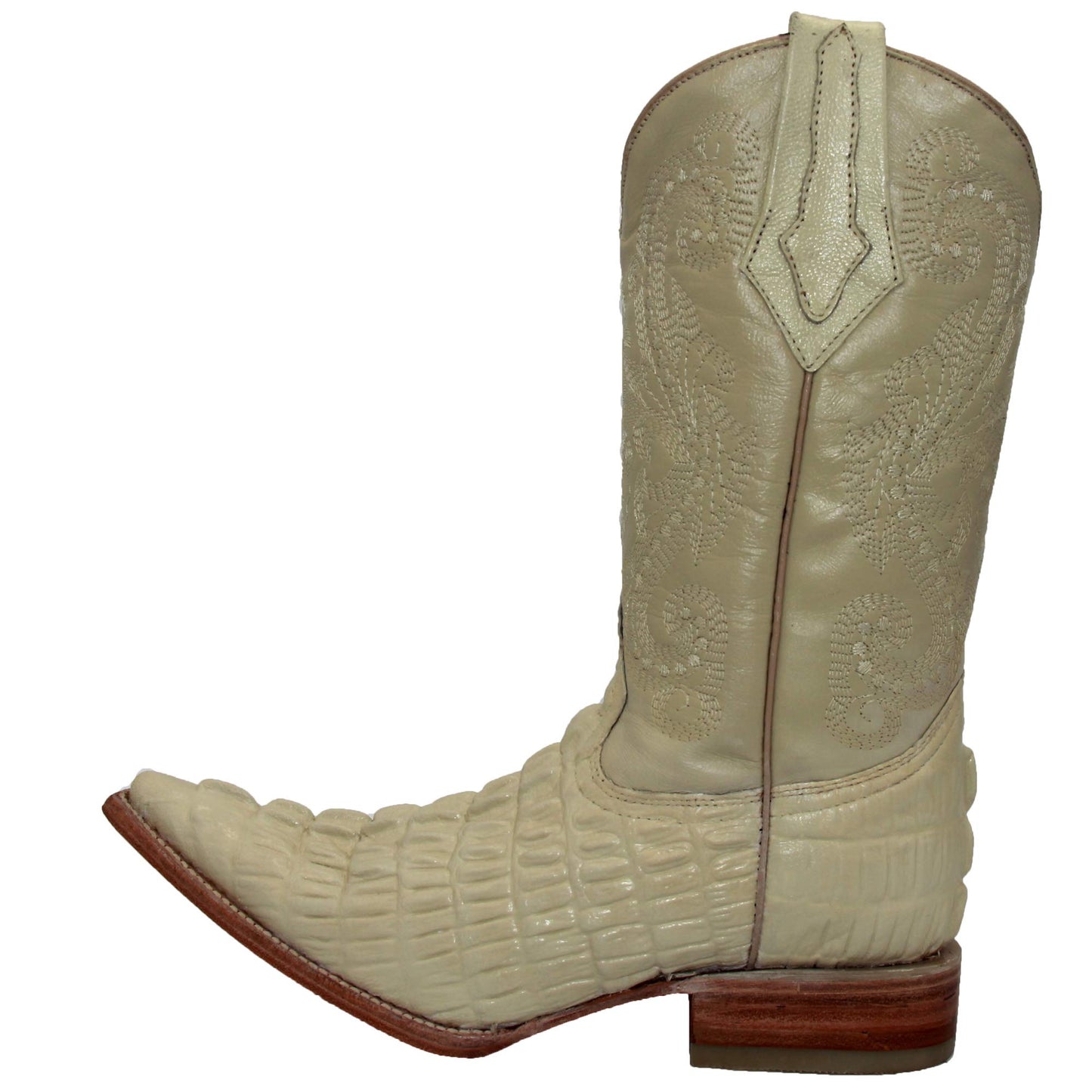 Men's Chihuahua Snip Toe Crocodile Print Cowboy Boot