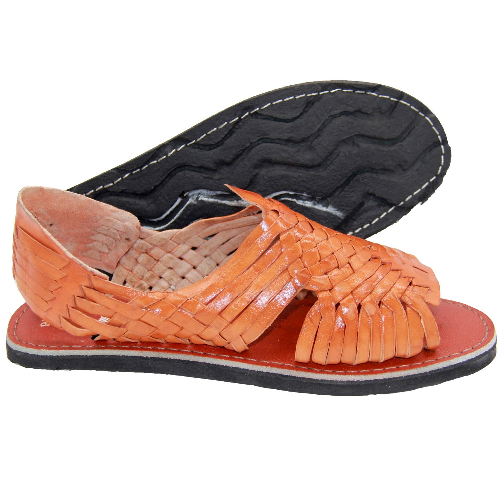 Mexican huaraches with tire soles best sale