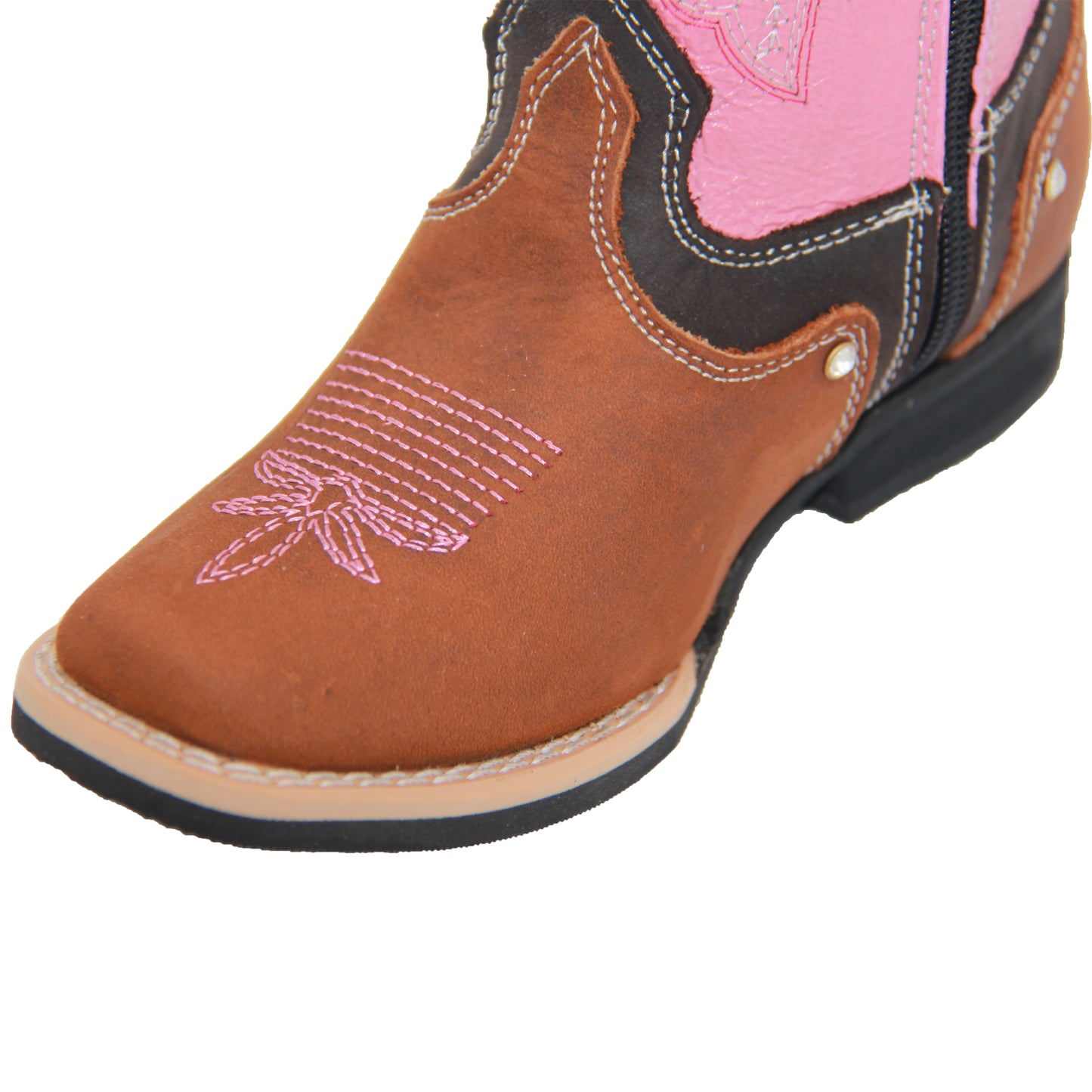 Little Girls Pink Cowboy Boot