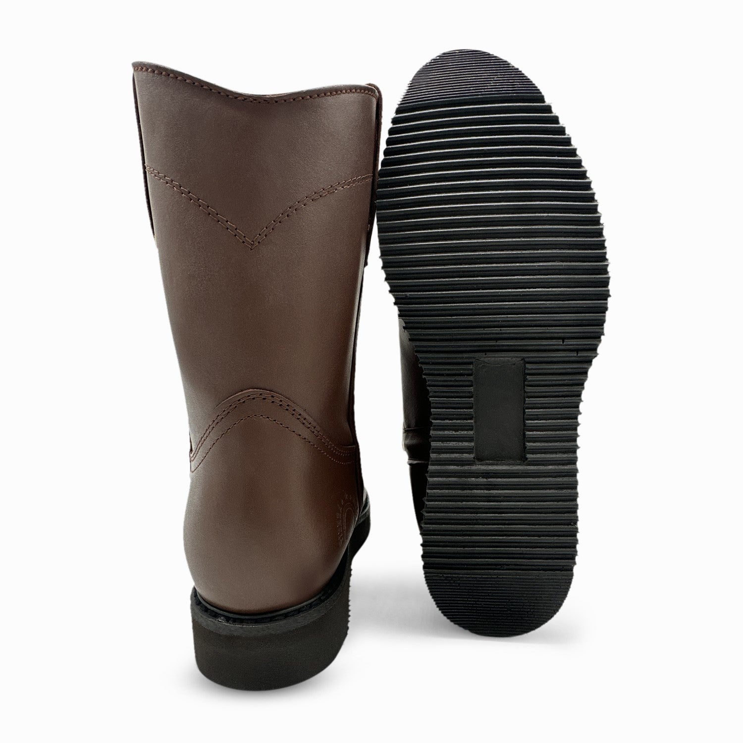 Men's Leather Lightweight Soft Toe Western Work Boot