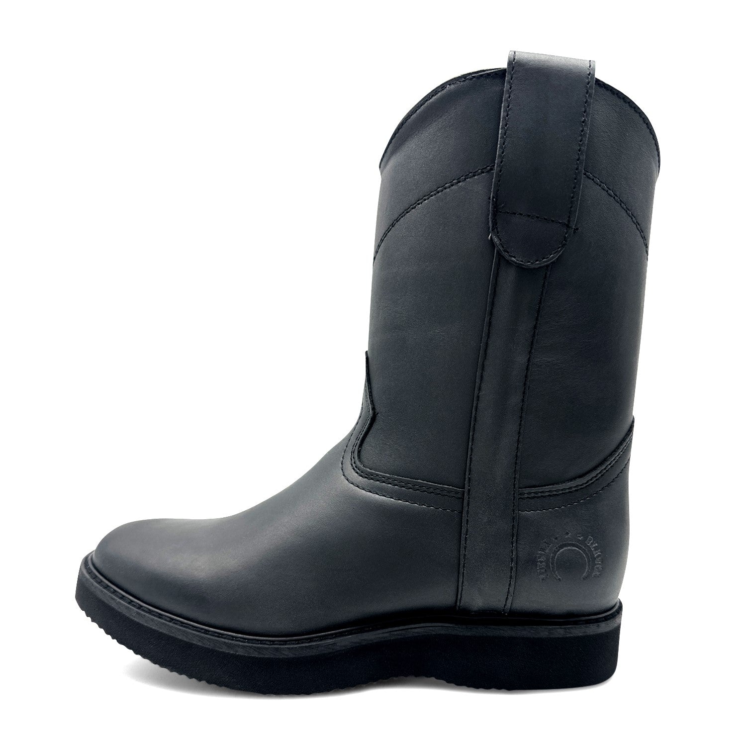 Men's Leather Lightweight Soft Toe Western Work Boot