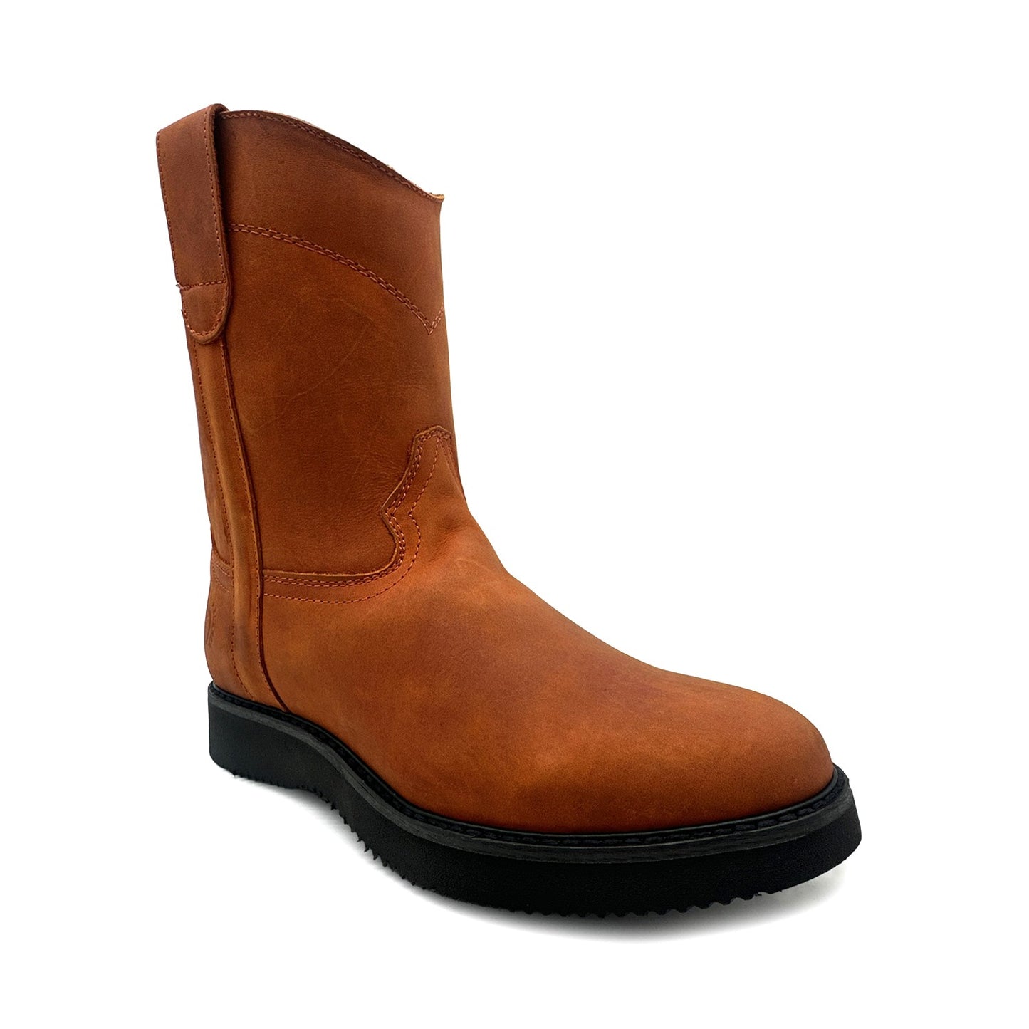 Men's Leather Lightweight Soft Toe Western Work Boot