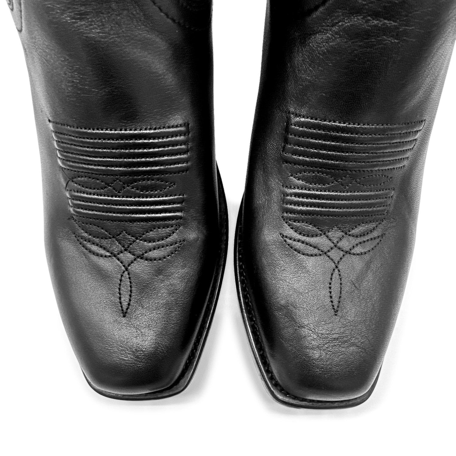 Men's Square Toe Dress Leather Western Cowboy Boot