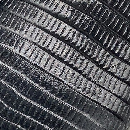 Men’s Leather Lizard Print Western Cowboy Boots Square Toe