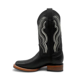 Square Toe Men's Leather Cowboy Western Boot