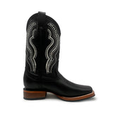 Square Toe Men's Leather Cowboy Western Boot