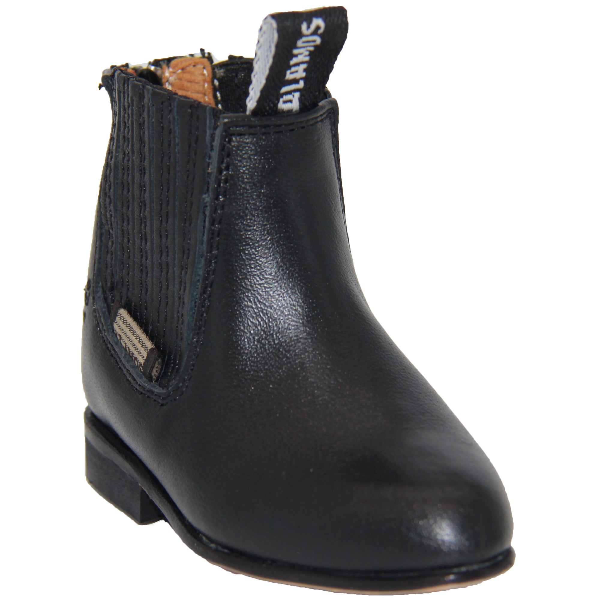Kids Leather Ankle Boots Toddler Infant Western Boot