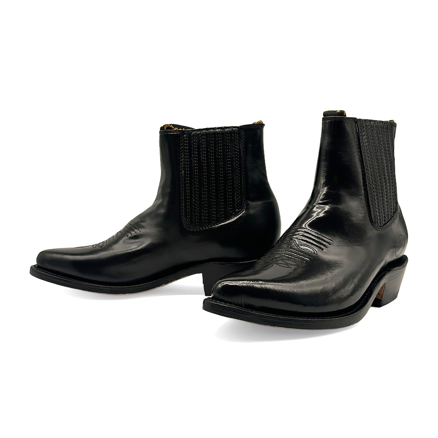 Men’s J Toe Short Ankle Leather Boot