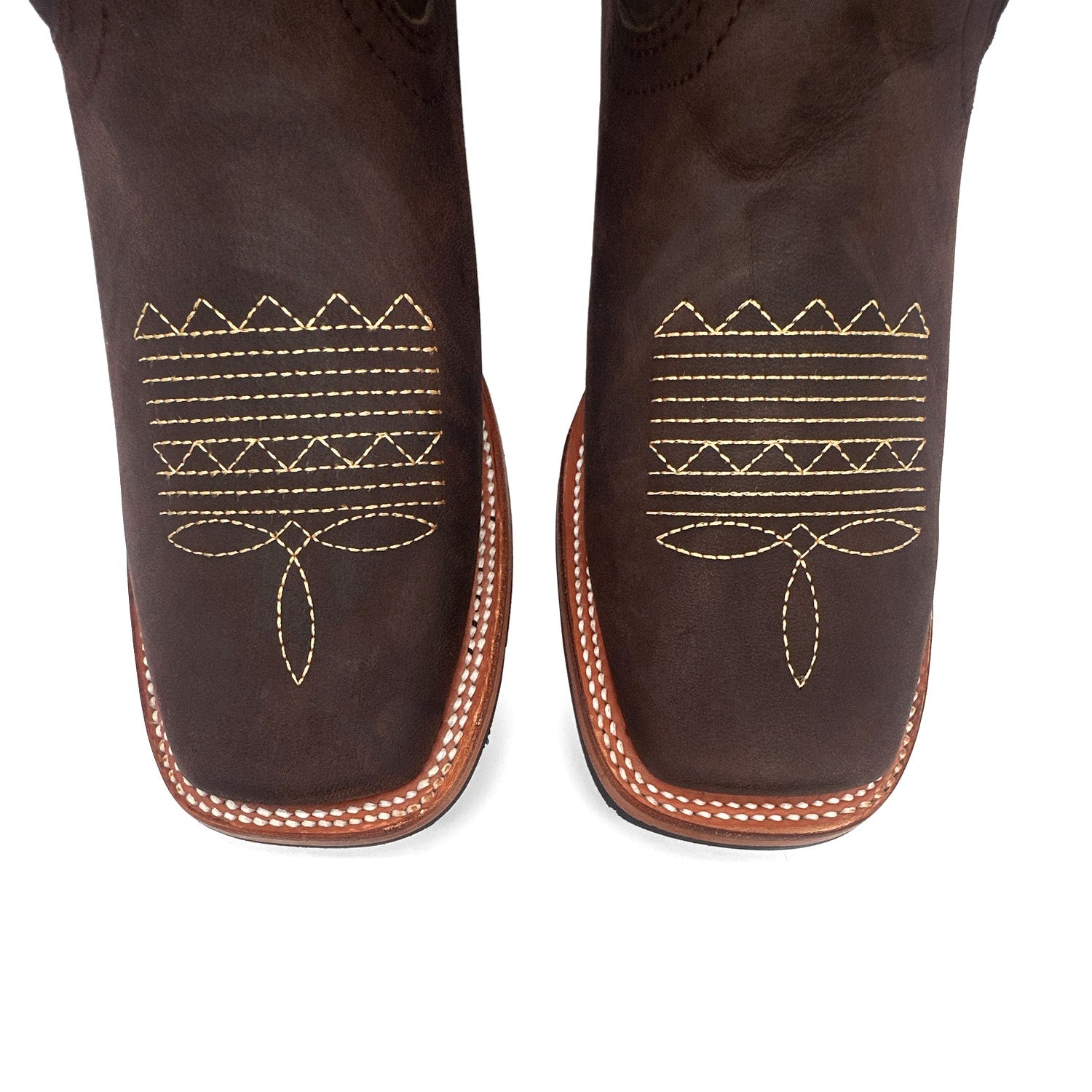 Men's Square Toe Leather Cowboy Western Boot