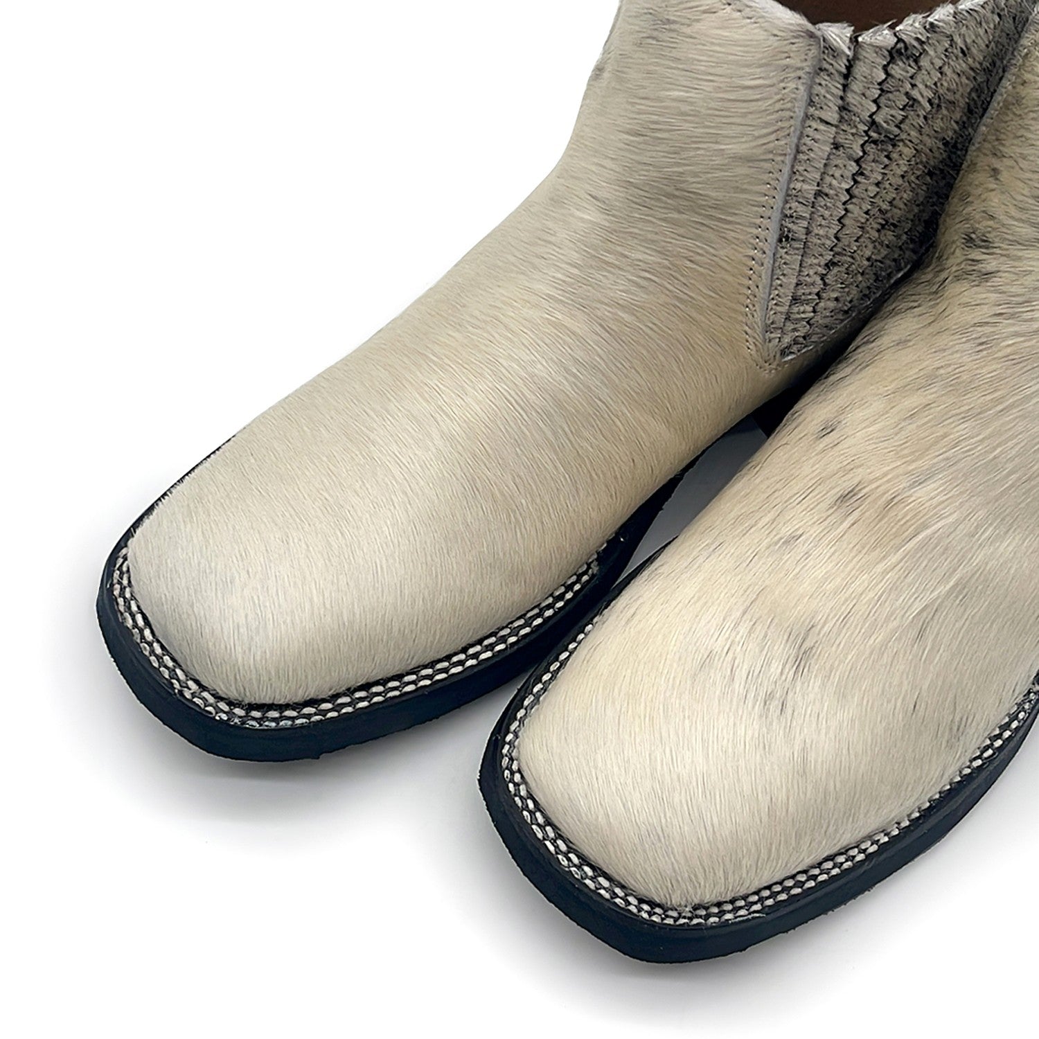 Men’s Chelsea Pony Hair Western Ankle Boot