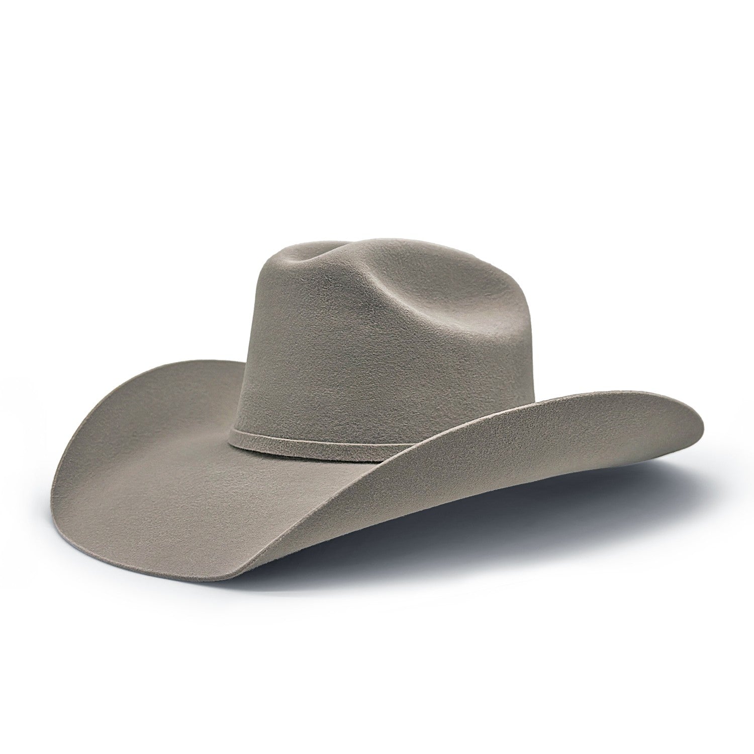 Men’s Texana Cowboy Hat 100% Wool Felt 4” Brim Cattleman Crease Western Hat