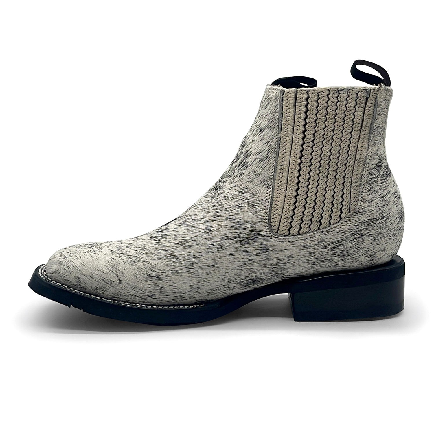 Men’s Chelsea Pony Hair Western Ankle Boot