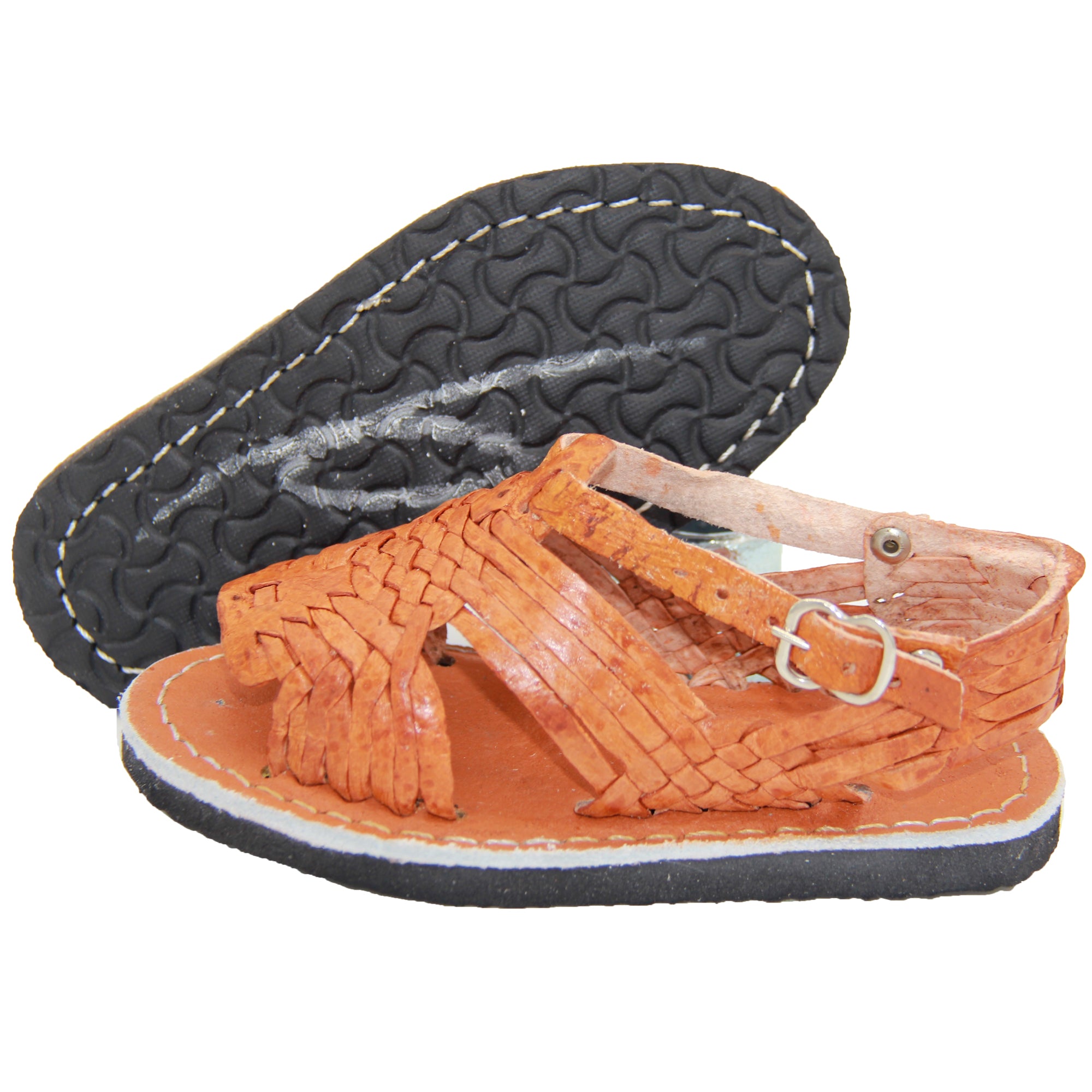 Kids Traditional Mexican Leather Huarache Sandal