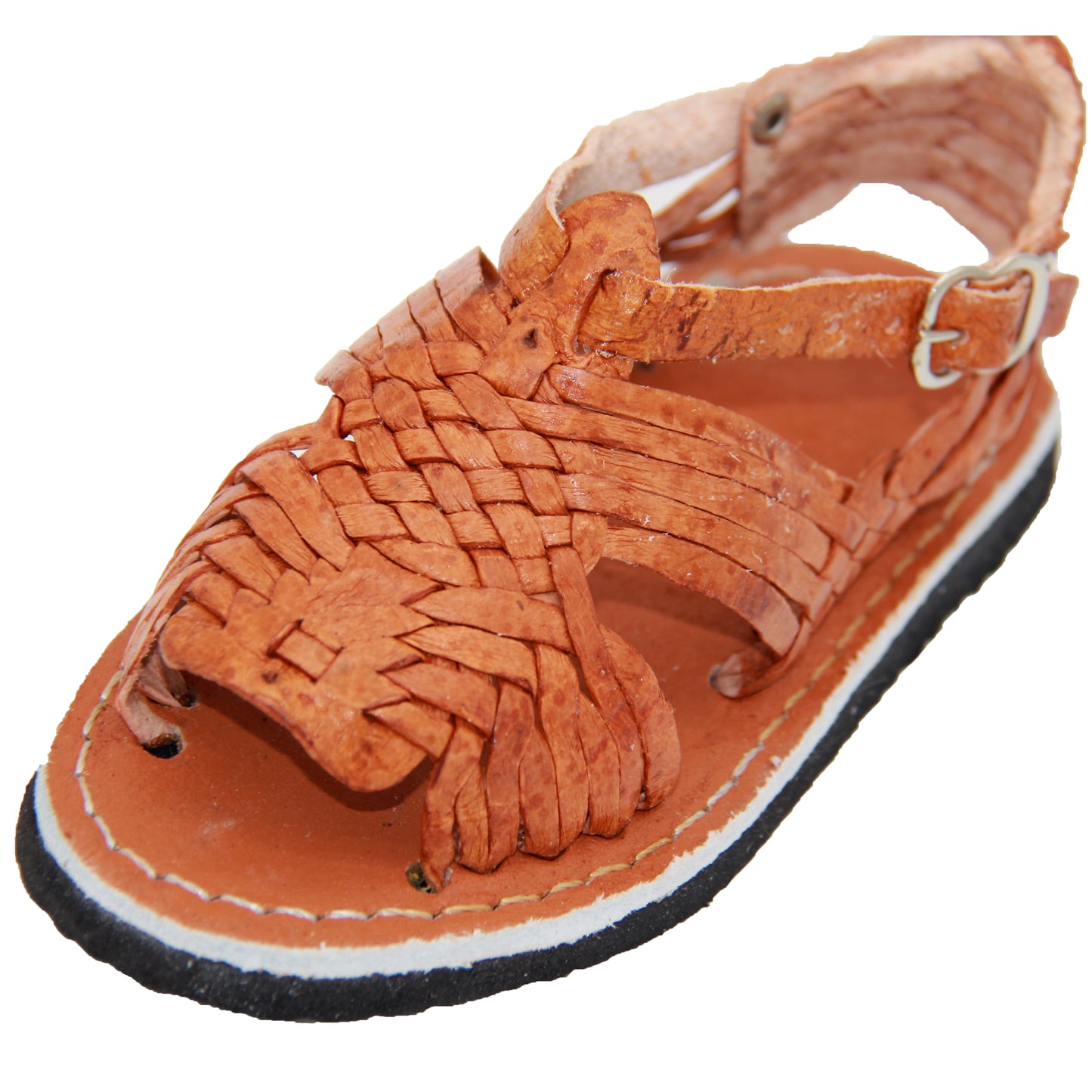 Kids Mexican Huarache Sandal, Toddlers Authentic Mexican Leather Sandal