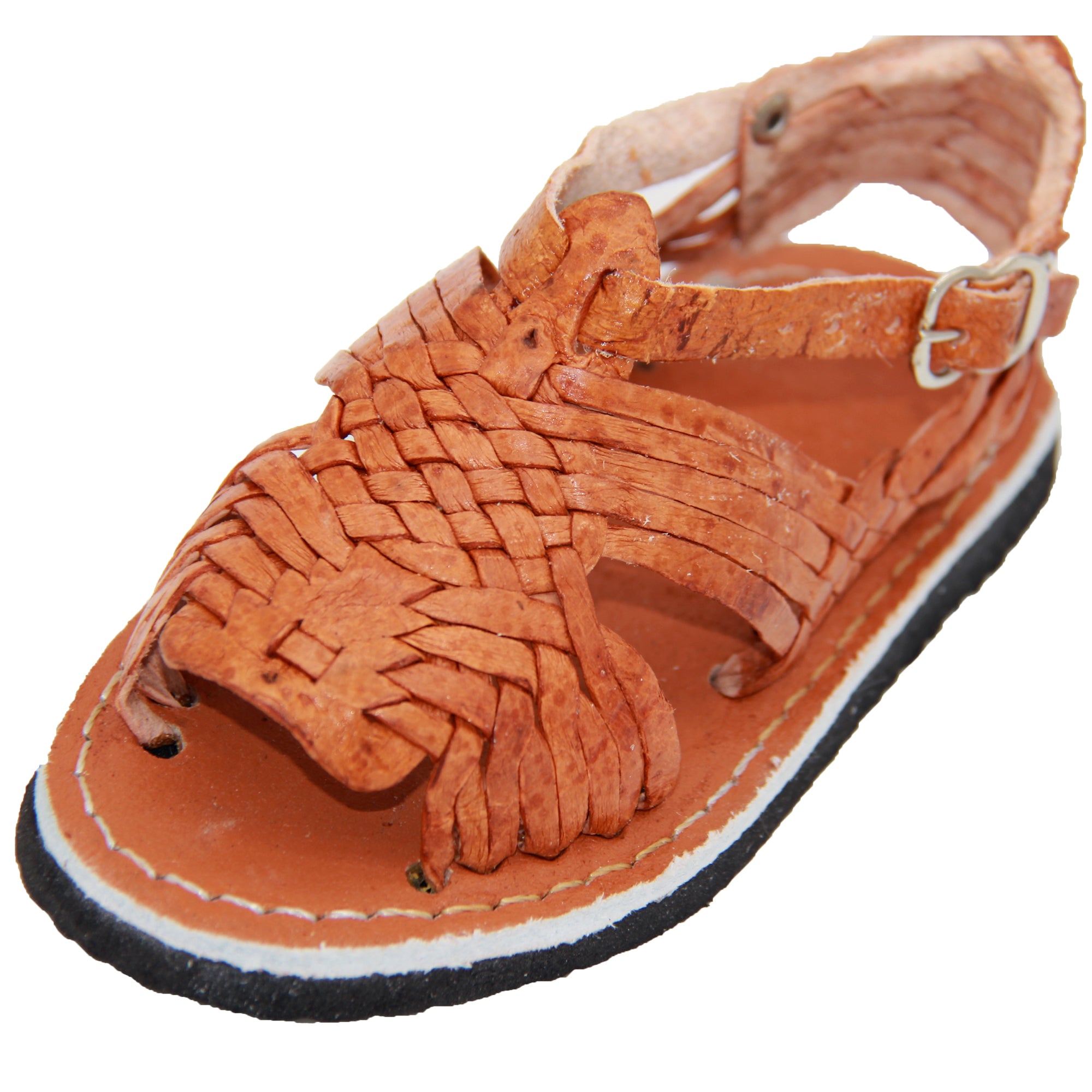 Kids Mexican Huarache Sandal, Toddlers Authentic Mexican Leather Sandal