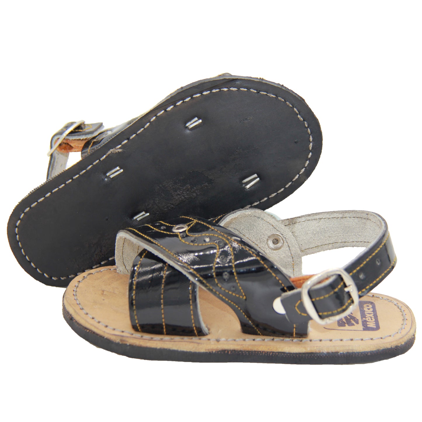 Kids Traditional Mexican Leather Huarache Sandal