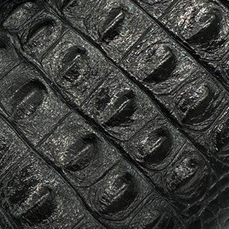 Men's Leather Short Ankle Cowboy Boot With Embossed Crocodile Print