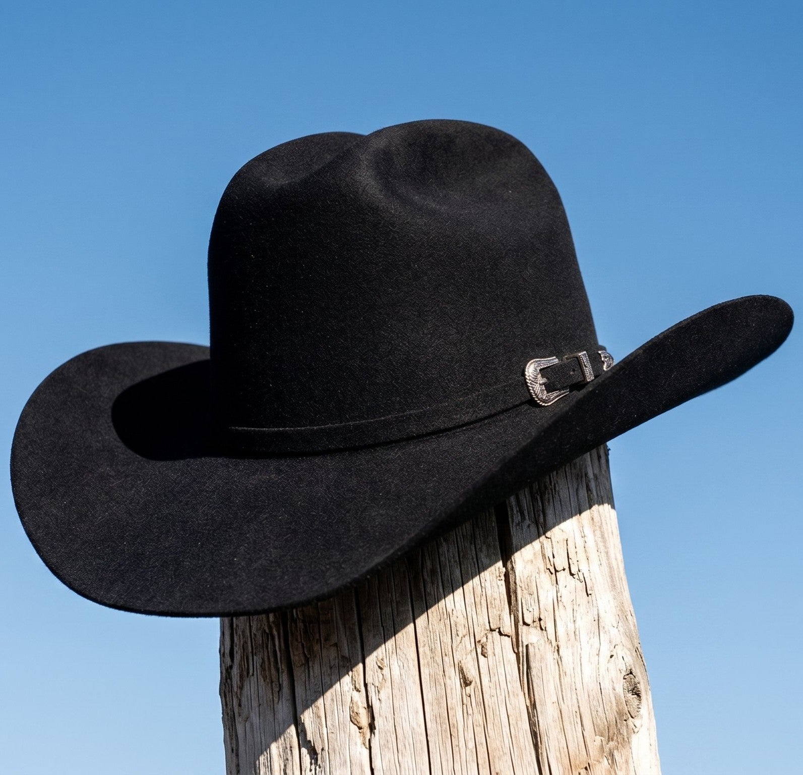 Men’s Texana Joan Sebastian Style Cowboy Hat 100% Wool Felt 4” Brim Western Hat