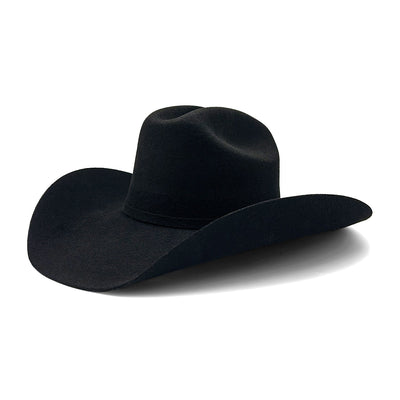 Men’s Texana Cowboy Hat 100% Wool Felt 4” Brim Cattleman Crease Western Hat