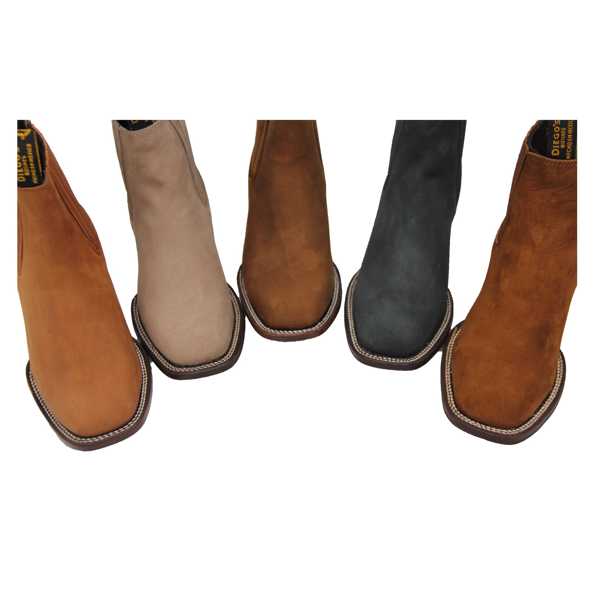 Men's Short Ankle Leather Boots