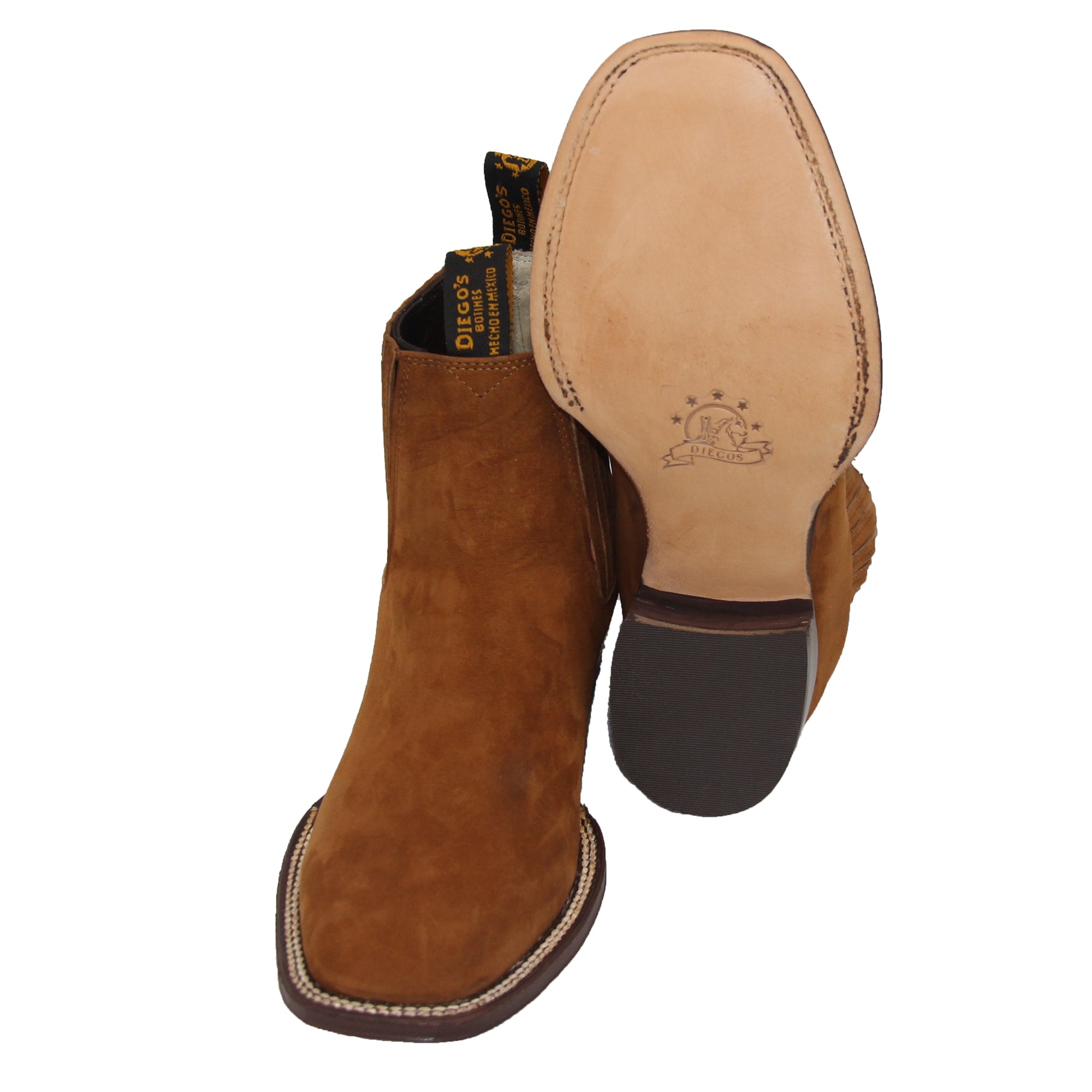 Men's Short Ankle Leather Boots