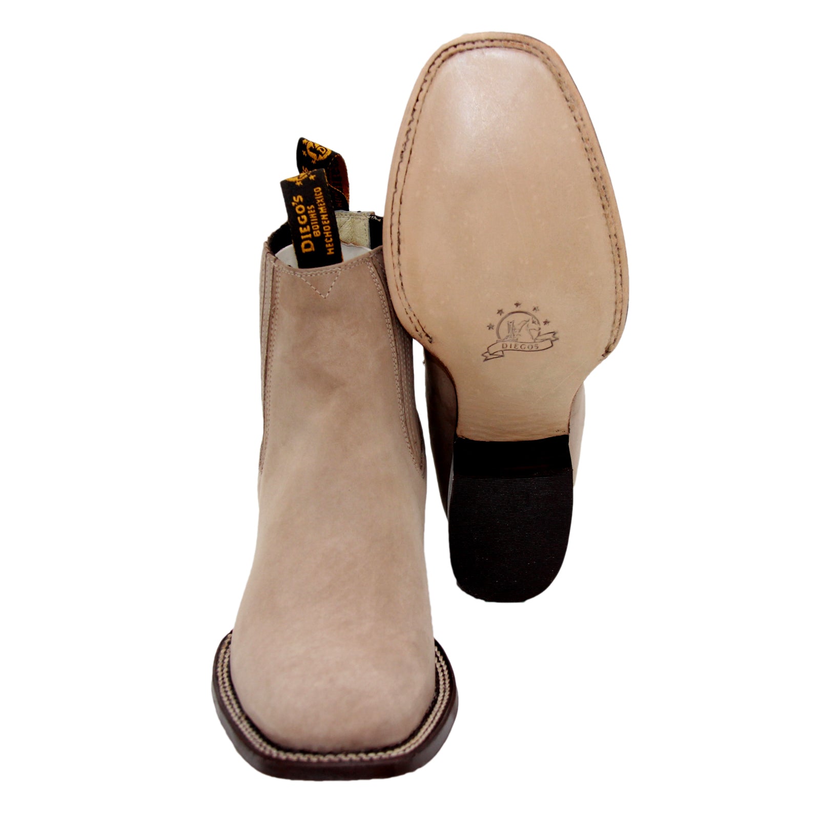 Men's Short Ankle Leather Boots