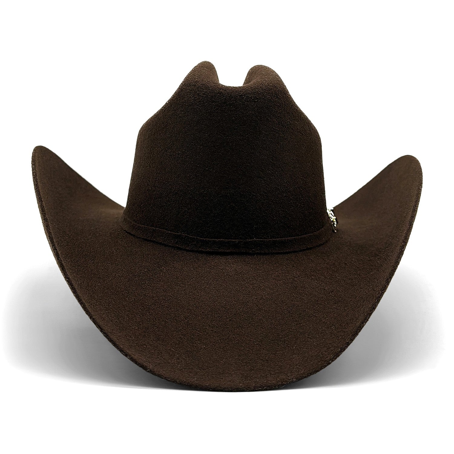 Men’s Texana Joan Sebastian Style Cowboy Hat 100% Wool Felt 4” Brim Western Hat