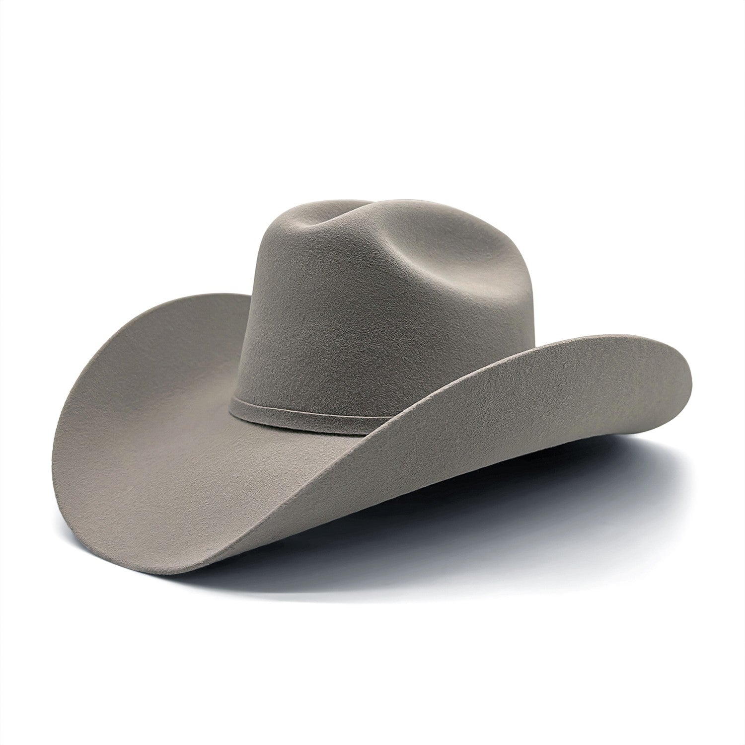Men’s Texana Joan Sebastian Style Cowboy Hat 100% Wool Felt 4” Brim Western Hat