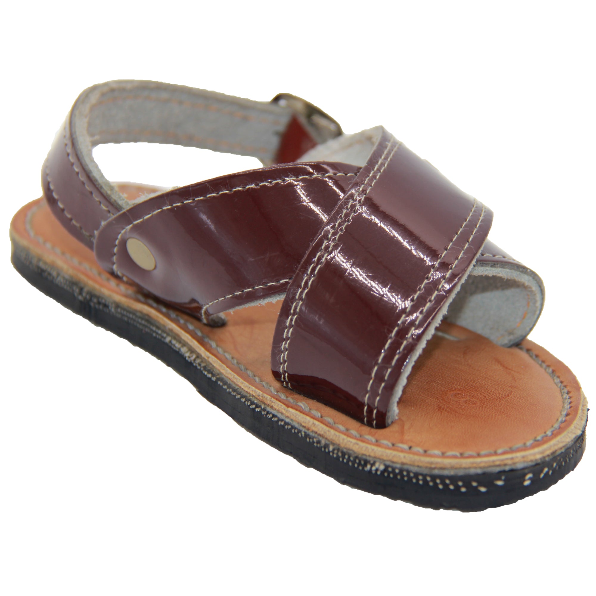 Kids Mexican Huarache Sandal, Toddlers Authentic Mexican Leather Sandal
