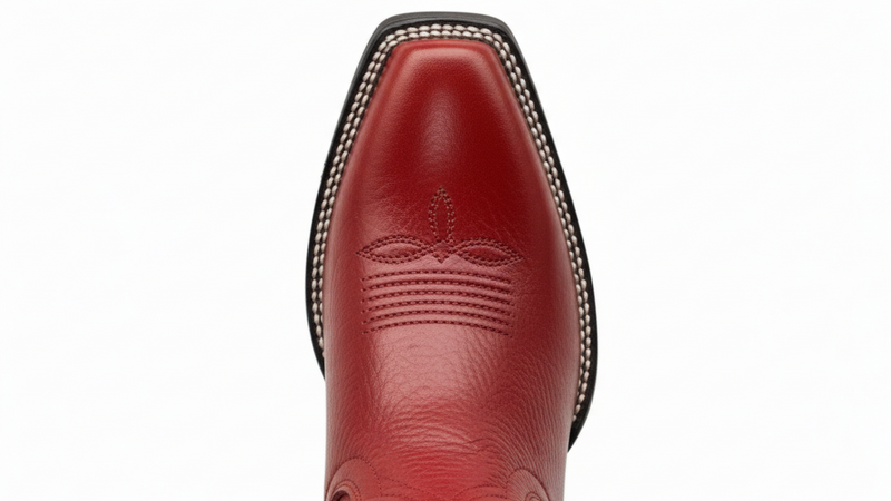 Women's Pointed Toe Western Boot Close-Up