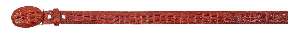 Western Shops Mens Genuine Leather Belt Alligator Crocodile Embossed Printed Belt