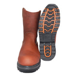 Men's 9" Pull-On Steel Toe Leather Work Boot-410