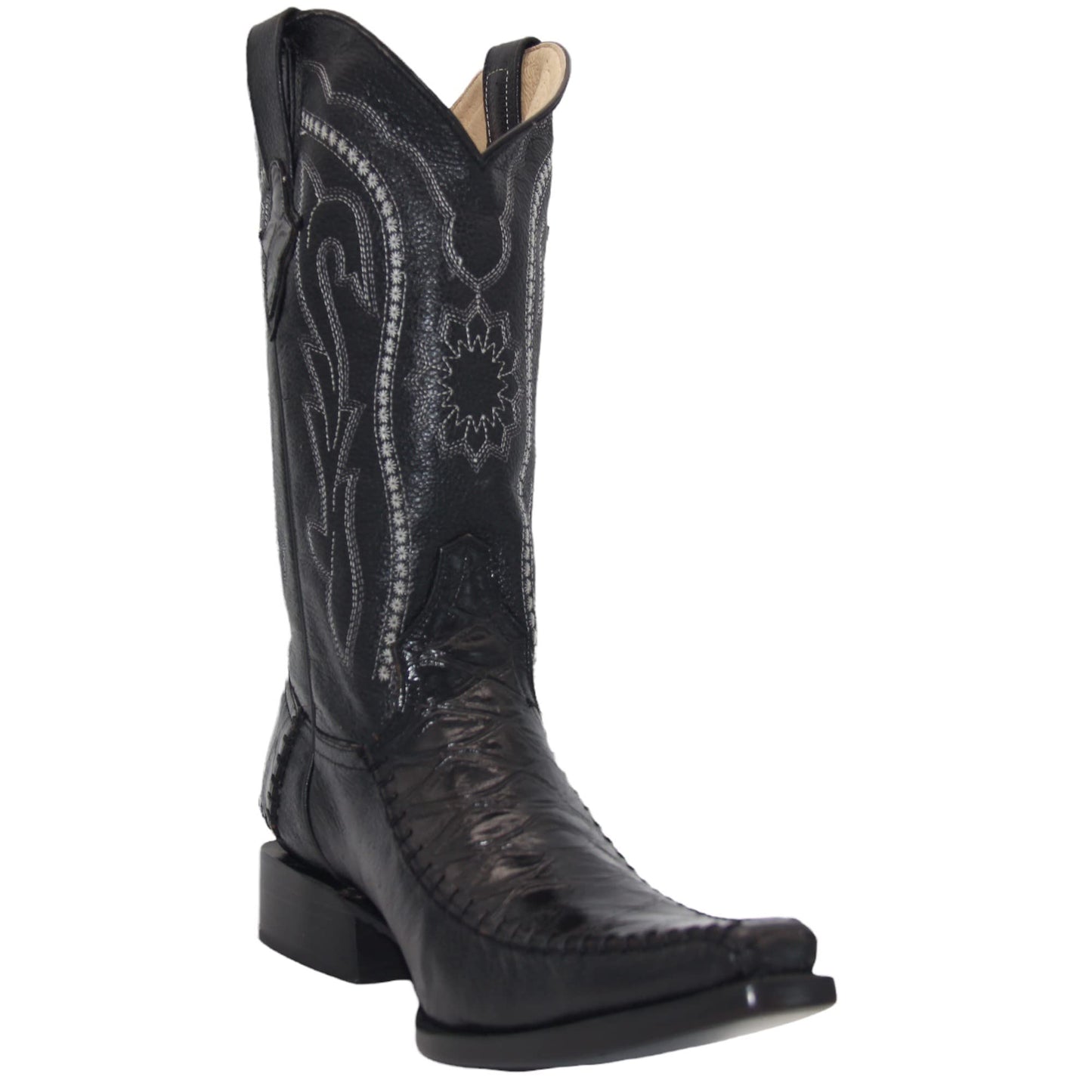 Men's Exotic Print Genuine Leather Dress Cowboy Boot