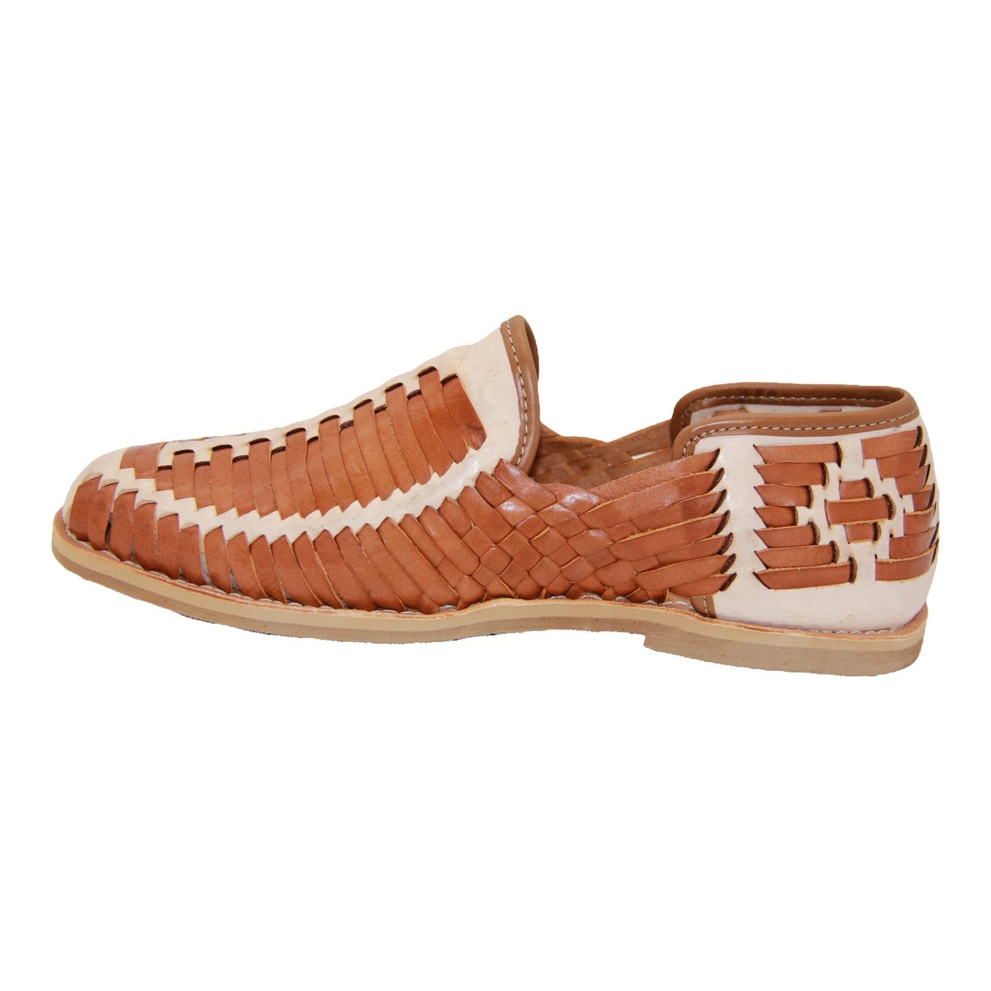 Men's Soft Leather Mexican Huarache Sandal Closed Toe