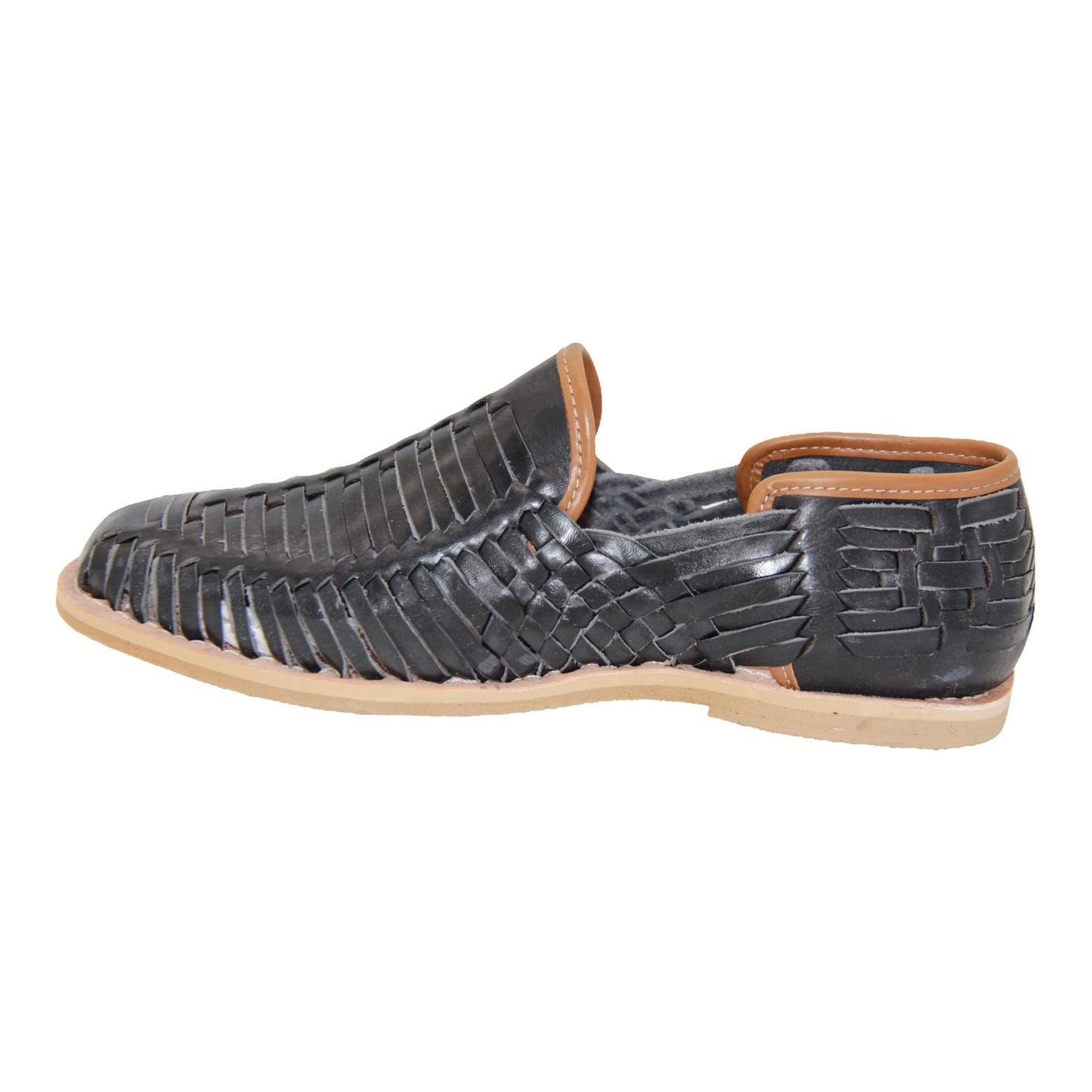 Men's Soft Leather Mexican Huarache Sandal Closed Toe