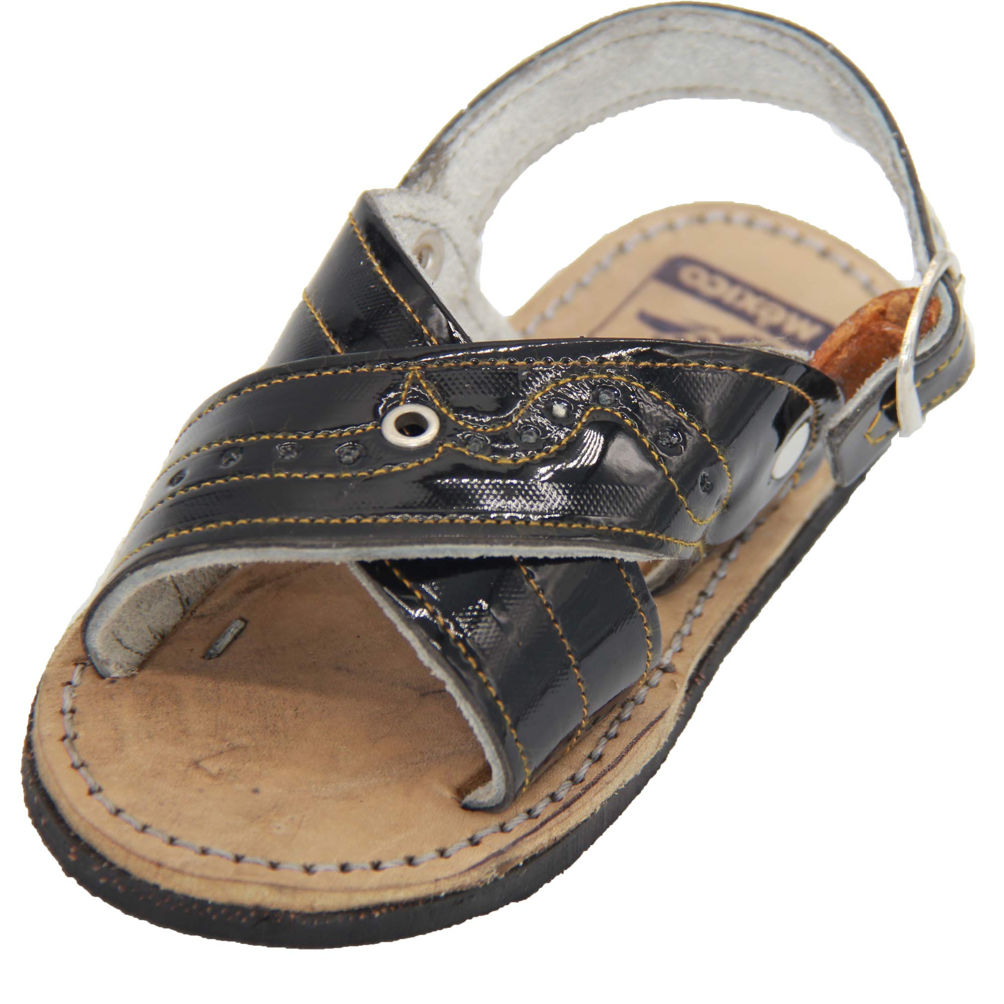 Kids Mexican Huarache Sandal, Toddlers Authentic Mexican Leather Sandal