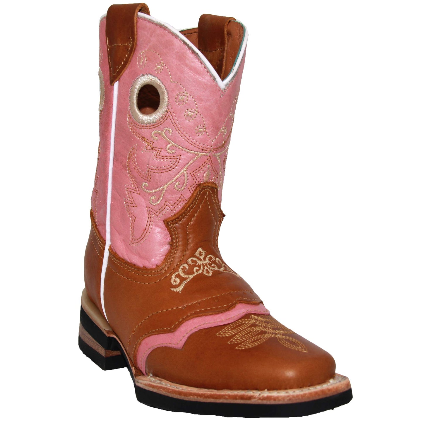 Kids Western Square Toe Cowboy Boot (Toddler/Little Kid)