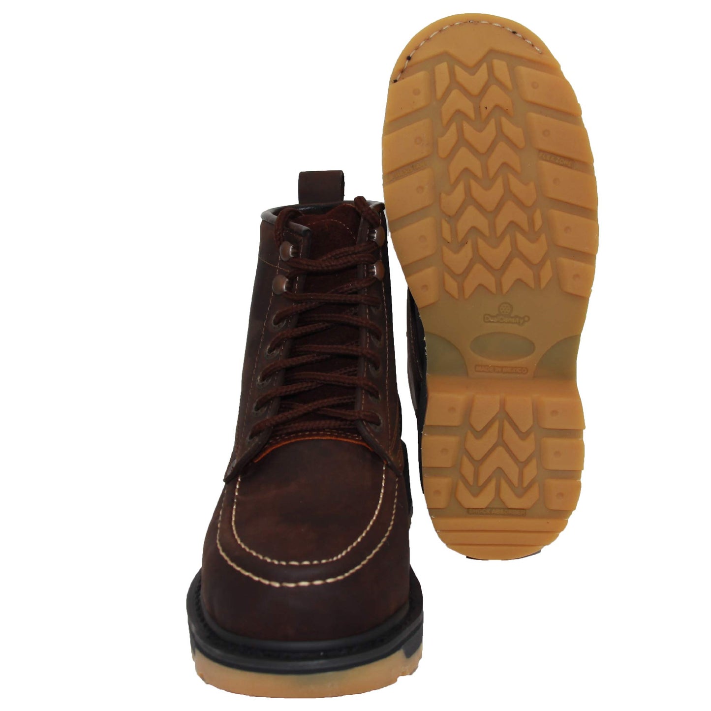 Mens Soft Toe Leather Work Boot