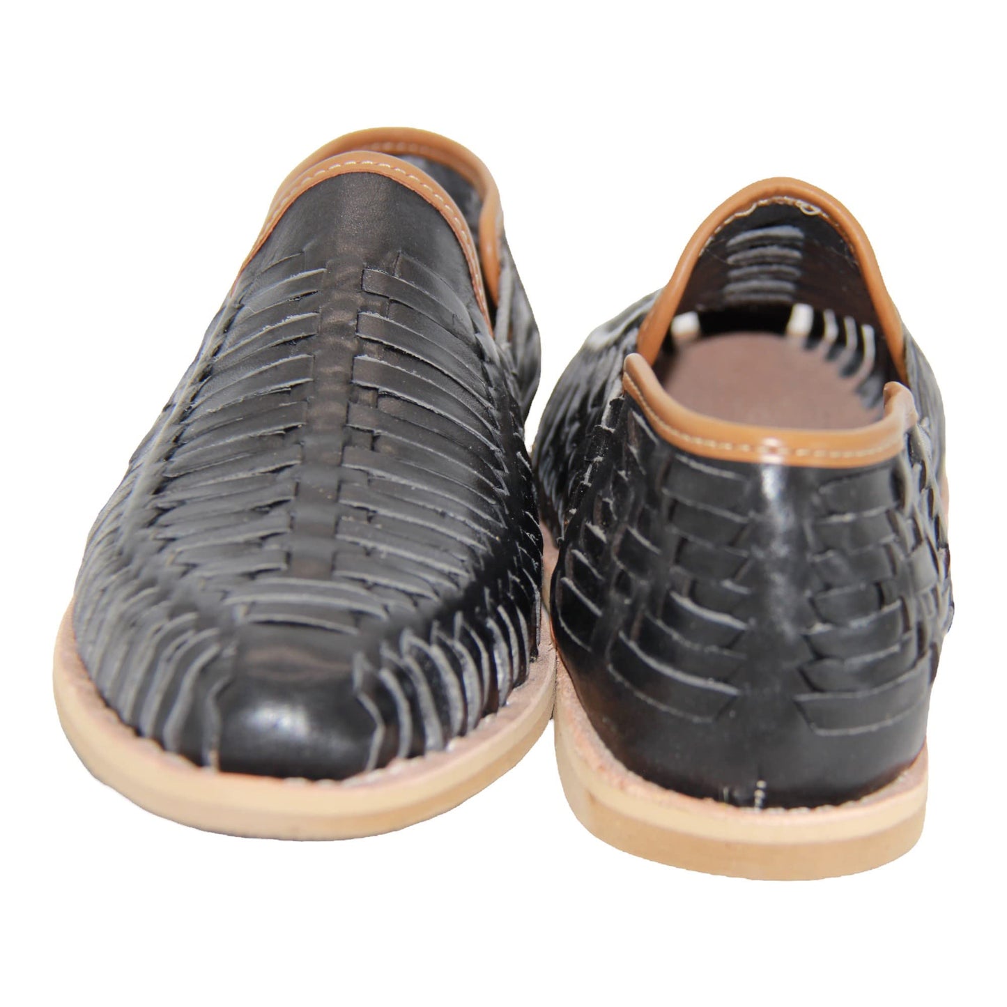 Men's Soft Leather Mexican Huarache Sandal Closed Toe