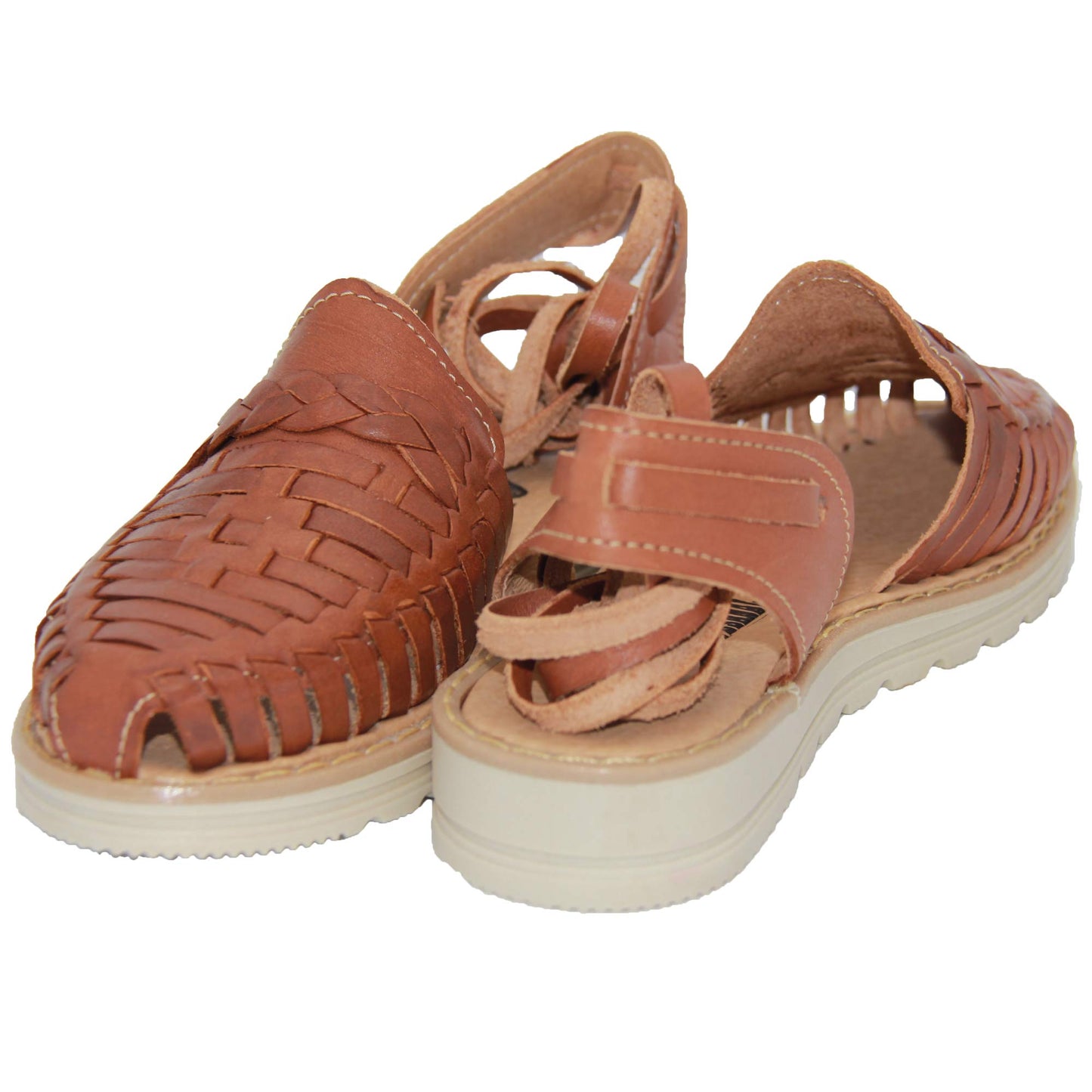 Women’s Lace Up Leather Mexican Huarache Sandal