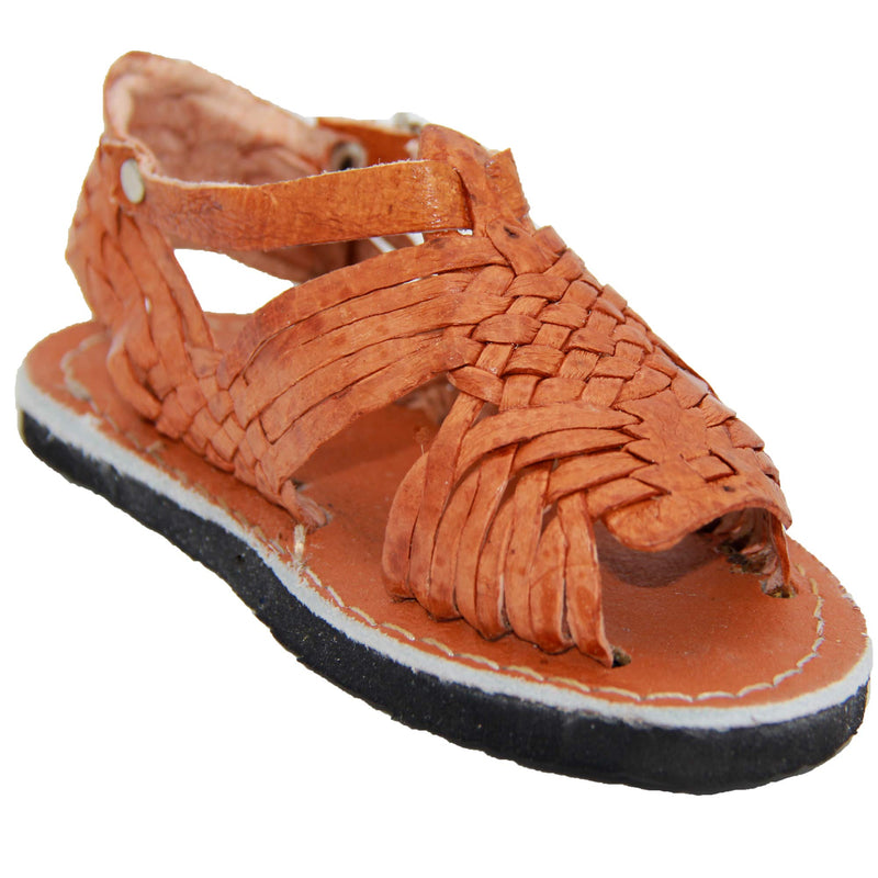 Kids Leather Mexican Braided Huarache Sandal