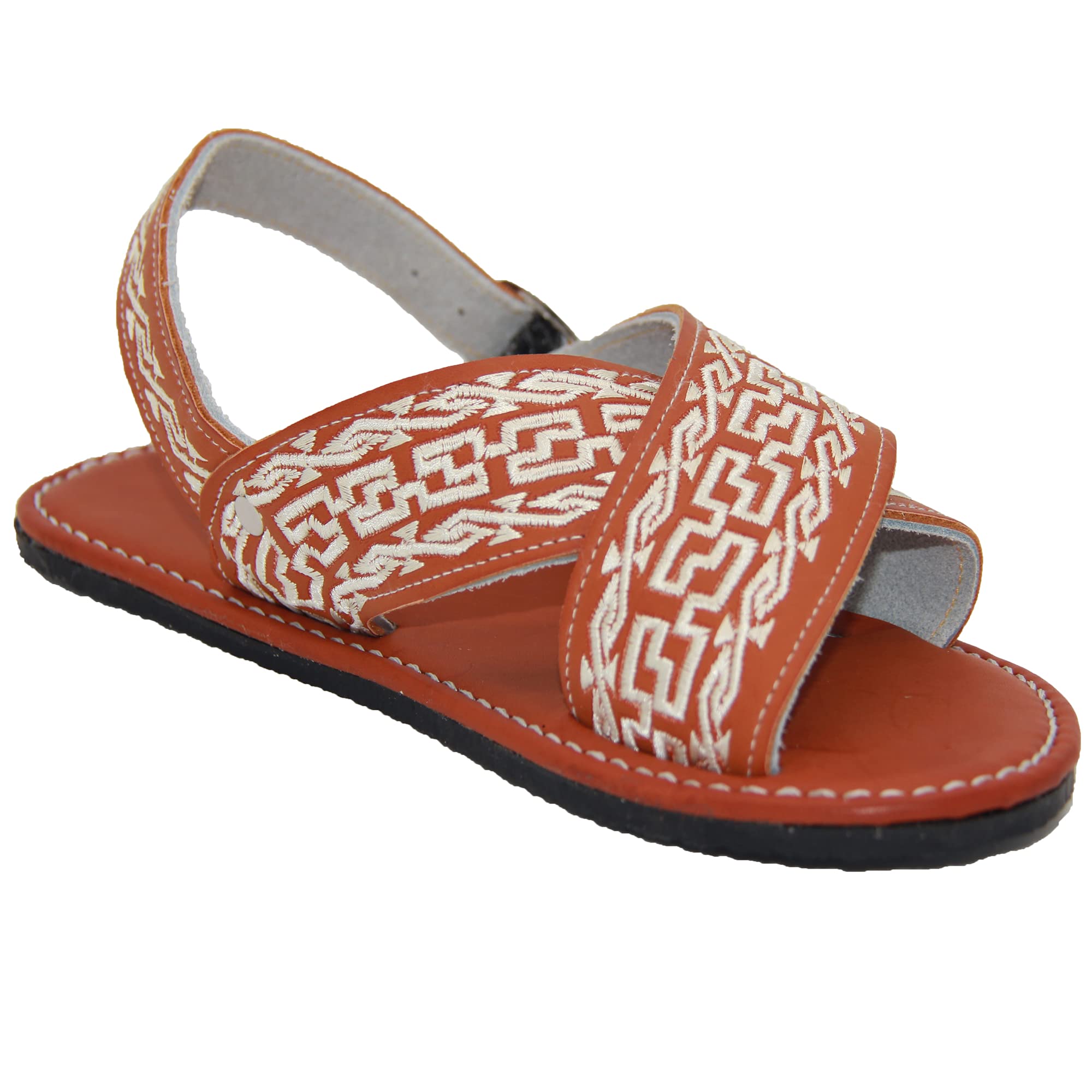 Men’s Leather Mexican Huarache Sandal Bordado Huarache