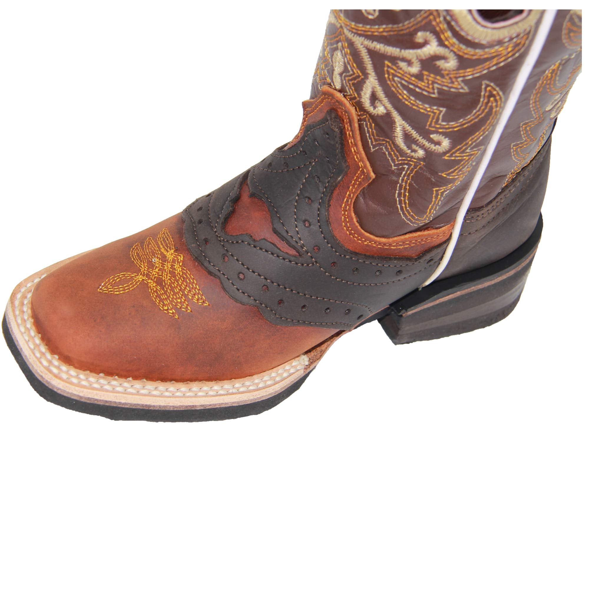 Boys Cowboy Boots Kids Western Square Toe Boot