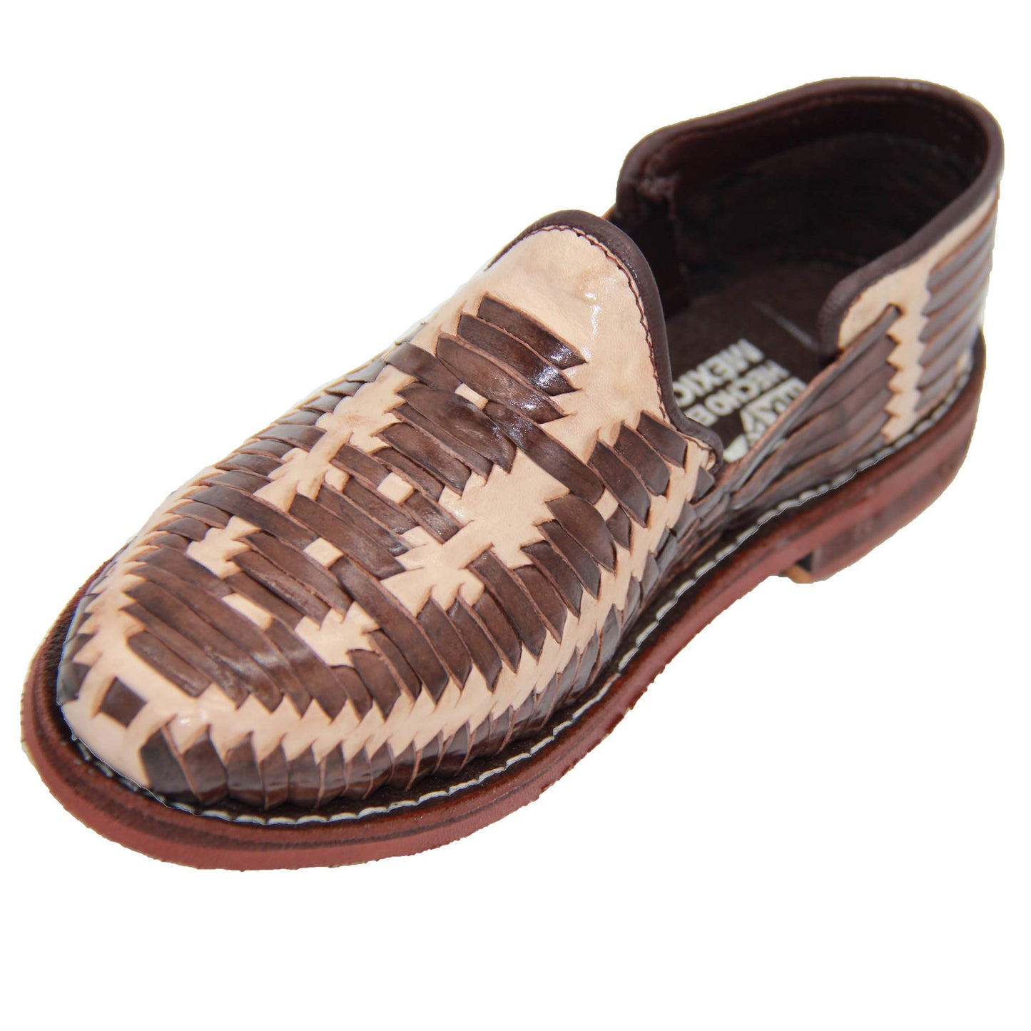 Men's Leather Authentic Mexican Huarache Sandal Closed Toe