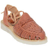 Women’s Lace Up Leather Mexican Huarache Sandal