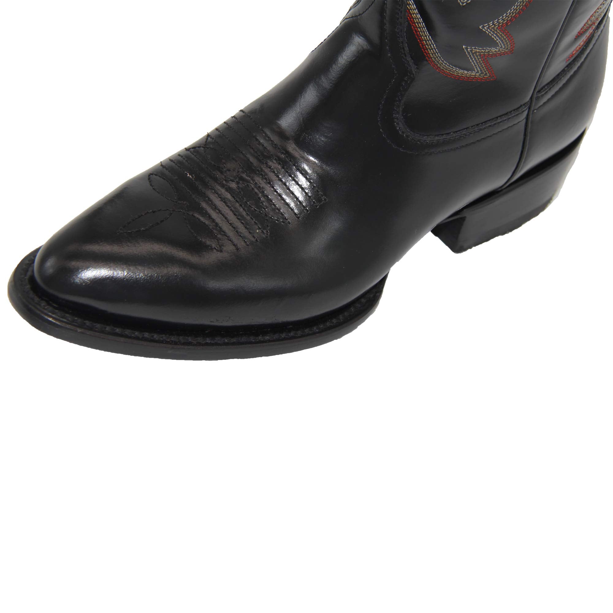 Men's Genuine Leather Chameleon Design Western Cowboy Boot