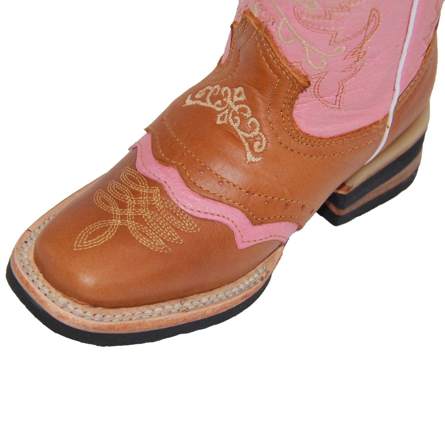 Kids Western Square Toe Cowboy Boot (Toddler/Little Kid)