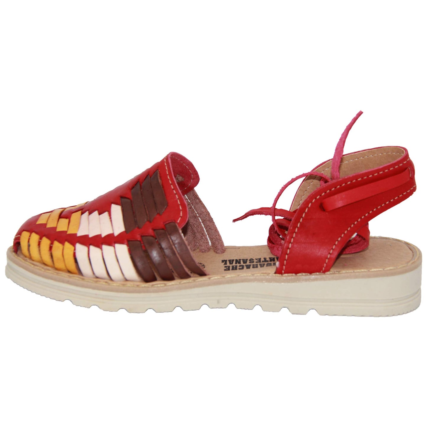 Women’s Lace Up Leather Mexican Huarache Sandal