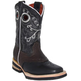 Kids Western Square Toe Cowboy Boot (Toddler/Little Kid)